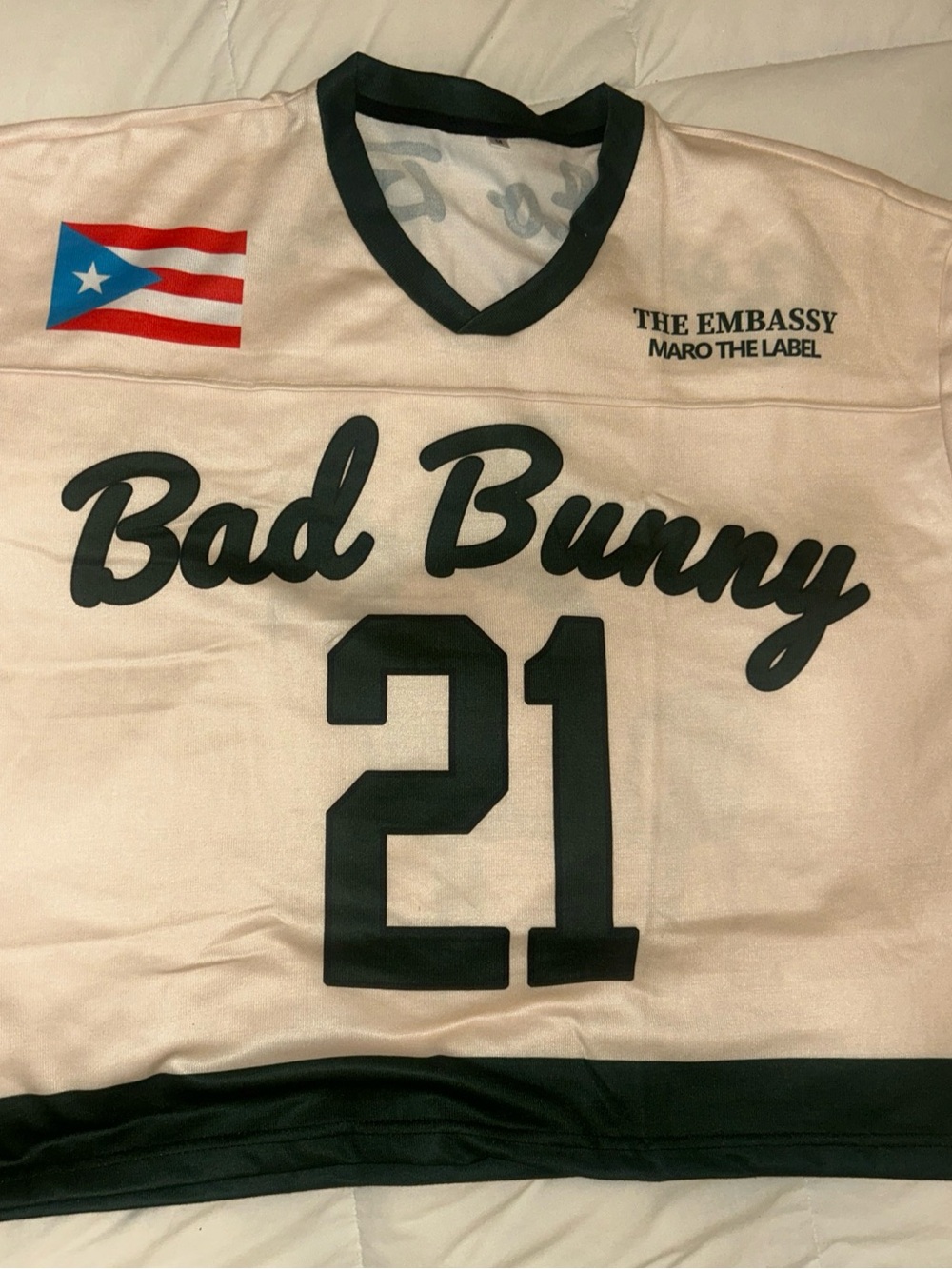 Bad Bunny '21 Unisex Benito Bowl Puerto Rican flag Small & Medium